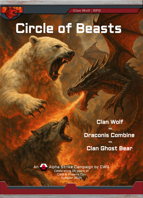 Titelbild Titelbild Kampagnenbuch Circle of Beasts
